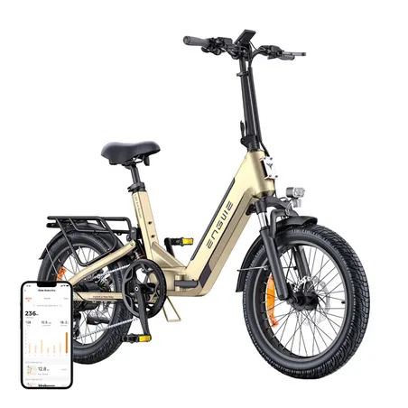 ENGWE L20 3.0 BOOST 250W 16" Electric Bike (Gold)